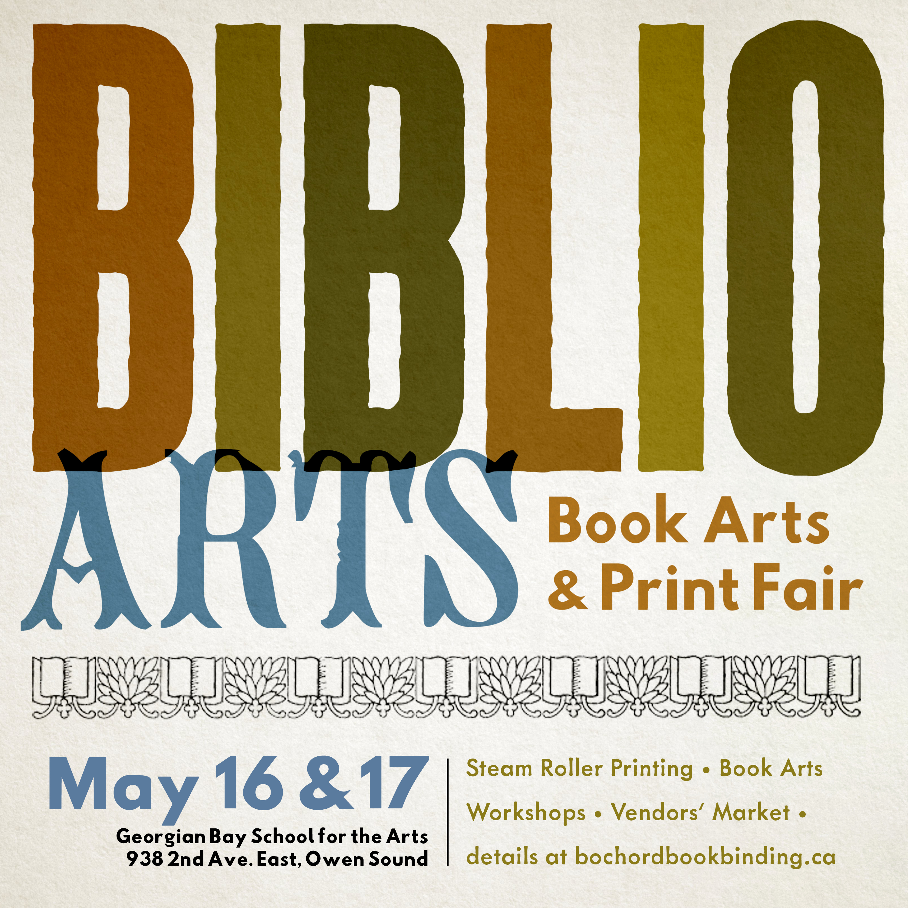 Event image BiblioArts Book Arts & Print Fair